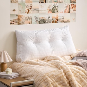 image:imageDormCo Rainha  Lounger Tufted Twin XL Headboard Pillow  White