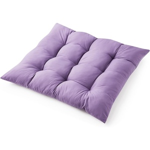 image:imageDormCo Rainha  Puffy Tufted Floor Pillow  GoldPurple Dusk