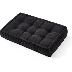 image:imageDormCo Rainha  Ultra Thick Tufted Floor Pillow  Peachy PinkBlack