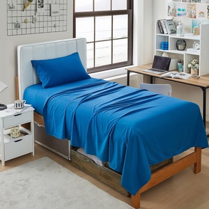 image:imageDormCo Supersoft Twin XL Bedding Sheets  Pacific Blue Twin Extra Long