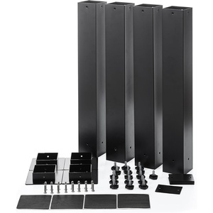 image:imageDormCo Suprima Ultimate Height Black Bed Risers  Carbon Steel