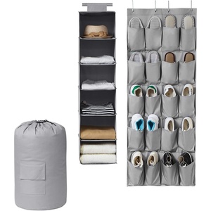 image:imageDormCo TUSK 3Piece Closet Pack  Gray Over Door Shoe Version