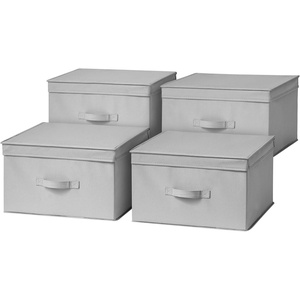 image:imageDormCo TUSK Jumbo Storage Box 4Pack  Gray
