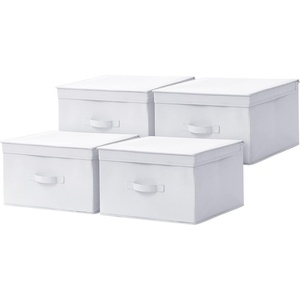 image:imageDormCo TUSK Jumbo Storage Box 4Pack  WhiteWhite