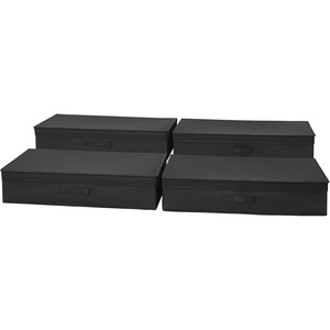 image:imageDormCo TUSK Underbed Folding Box 4Pack  Black