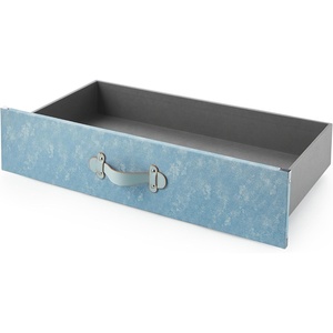 image:imageDormCo Texture Brand  Rolling Under Bed Storage Drawer  Jeans Blue