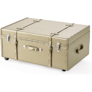 image:imageDormCo Texture Brand Trunk  Glitter Gold 29L x 20W x 14H