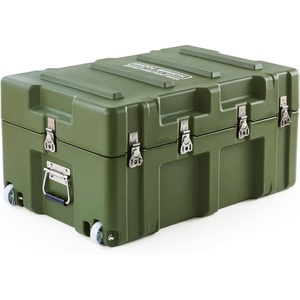 image:imageDormCo The Iron Brick Trunk  STRONGEST Trunk  GrayForest Green