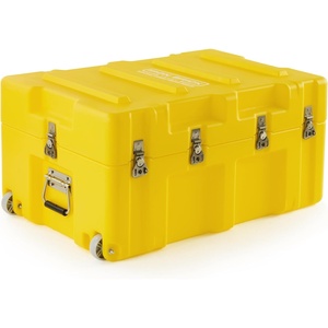 image:imageDormCo The Iron Brick Trunk  STRONGEST Trunk  GrayYellow