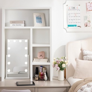 image:imageDormCo Yak About It Extra Tall Thick  Desk Bookshelf Hutch  White