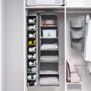image:imageTUSK 3Piece Closet Set  Gray Hanging Shelves Version