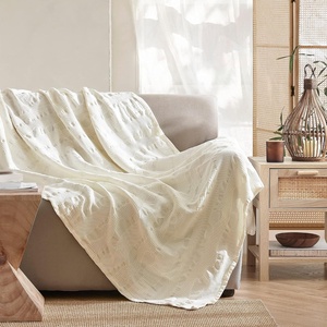 image:imageTerra  Pais  Textured Throw Blanket  Natural Off White