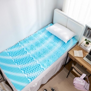 image:imageUSA Made Twin XL 2 Cooling Gel Memory Foam Topper  Convoluted Foam