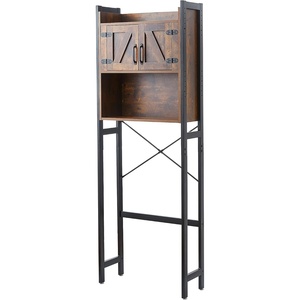 image:imageYak About It Dorm Hutch  Over the Fridge Organizer  WhiteDark Wood Walnut
