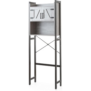 image:imageYak About It Dorm Hutch  Over the Fridge Organizer  WhiteGray Walnut