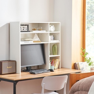 image:imageYak About It Extra Shelves Dorm Desk Bookshelf  White