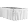 image:imageBed Skirt Twin XL 3 Panel Set  White