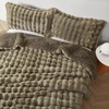 image:imageByourbed Snowball Chunky Bunny  Coma Inducer Twin Oversized Comforter Set  Olive Earth Experience Coma Worthy Sleep with Cozy Faux Fur Extra Large BeddingQueen