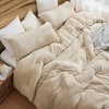 image:imageByourbed Thicker Than Thick Coma Inducer TPlush Filling Experience Coma Worthy Sleep with Cozy Thick Extra Large Beddingwin XL Oversized Comforter Set Birch BeigeAlaskan King
