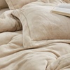 image:imageByourbed Thicker Than Thick Coma Inducer TPlush Filling Experience Coma Worthy Sleep with Cozy Thick Extra Large Beddingwin XL Oversized Comforter Set Birch BeigeAlaskan King