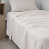 image:imageDark Sky Reserve  Bamlin Twin XL Sheet Set  Portugal Made  White Sand  Experience Coma Worthy Sleep with High Quality BeddingTwin XL