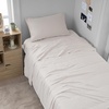 image:imageDark Sky Reserve  Bamlin Twin XL Sheet Set  Portugal Made  White Sand  Experience Coma Worthy Sleep with High Quality BeddingTwin XL