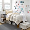 image:imageDormCo Basic Necessities Twin XL College Bedding Pack Oat MilkMarzipan Set  Dorm Supplies Bundle for College Freshmen Essentials
