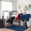 image:imageDormCo FullyLoaded TXL Dorm Bedding  Essentials Cherry RedNightfall Navy  Dorm Supplies Bundle for College Freshmen Essentials