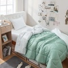image:imageDormCo Iceberg GreenGlacier Gray Reversible Twin XL Comforter