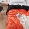 image:imageDormCo OrangeBlack Reversible Twin XL Comforter
