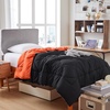image:imageDormCo OrangeBlack Reversible Twin XL Comforter