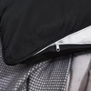 image:imageDormCo Rainha Cotton Dutch Euro amp Bolster Pillow Set  Black  Dorm Supplies for College Freshmen Essentials