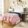 image:imageDormCo Silver PinkNightfall Navy Reversible Twin XL Comforter