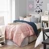 image:imageDormCo Silver PinkNightfall Navy Reversible Twin XL Comforter