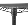 image:imageDormCo Suprima  Mini Shelf Supreme  Adjustable Metal Shelving Unit  Black