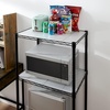 image:imageDormCo Suprima  Mini Shelf Supreme  Adjustable Metal Shelving Unit  Black