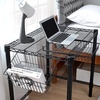 image:imageDormCo Suprima Heavy Duty Carbon Steel Desk  Compact Size  Black