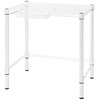 image:imageDormCo Suprima Heavy Duty Carbon Steel Desk  Compact Size  White