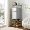 image:imageDormCo Suprima Portable Mini Fridge Organizer  Gold