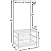 image:imageDormCo Suprima Portable Mini Fridge Organizer  White