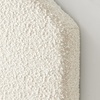 image:imageDormCo Tavira Allure Boucle Dorm Headboard with Legs  Cream WhiteTaupe Cream
