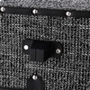 image:imageDormCo Texture Brand Trunk  Black Threaded White