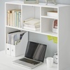 image:imageDormCo The College Cube  Desk Bookshelf  White Color