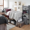 image:imageDormCo Ultimate College Dorm Supplies and Twin XL Bedding Pack  GrayWine  Dorm Essentials Bundle for College Freshmen Supplies