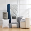 image:imageDormCo Upgraded College Twin XL Bedding  Dorm Supplies Package GrayNavy  Dorm Essentials Bundle for College Freshmen Necessities