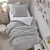 image:imageGlacier Frost Oversized Twin Comforter Set  Snowy GrayTwin XL