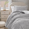 image:imageGlacier Frost Oversized Twin Comforter Set  Snowy GrayTwin XL
