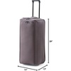 image:imageGomie  Duffle Laundry Bag with Wheels  Slate