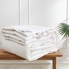 image:imageHGOOSE  Hungarian White Goose Down and Feather Twin Oversized Comforter  Experience Coma Worthy Sleep with High Quality BeddingTwin XL