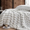 image:imageJelly Rolls Chunky Bunny  Coma Inducer Twin Oversized Comforter Set  Powder Caramel Experience Coma Worthy Sleep with Cozy Faux Fur Extra Large BeddingQueen